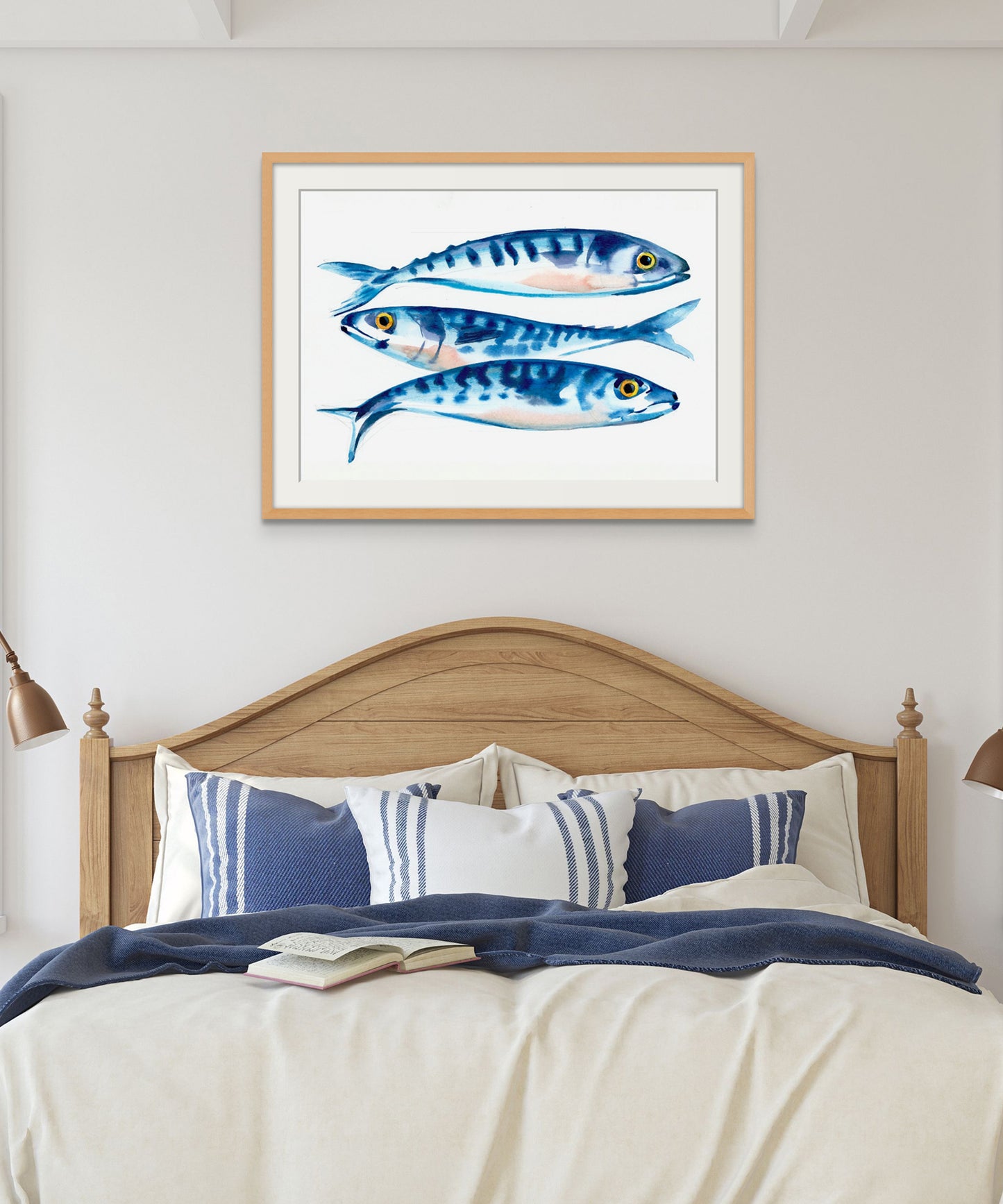 Mackerel - Giclée Watercolour Print