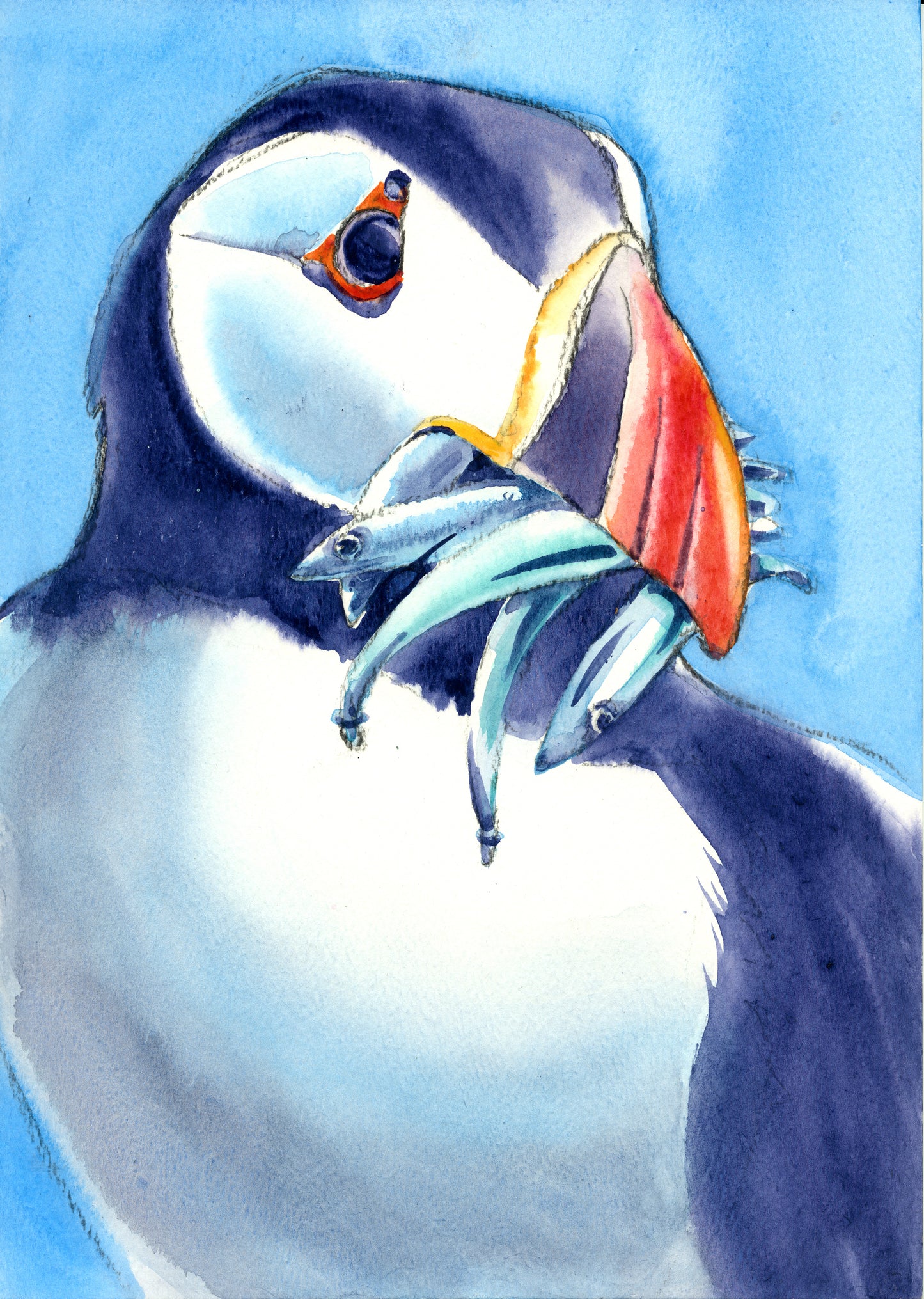 " Been Fishing " Giclée Mounted Print