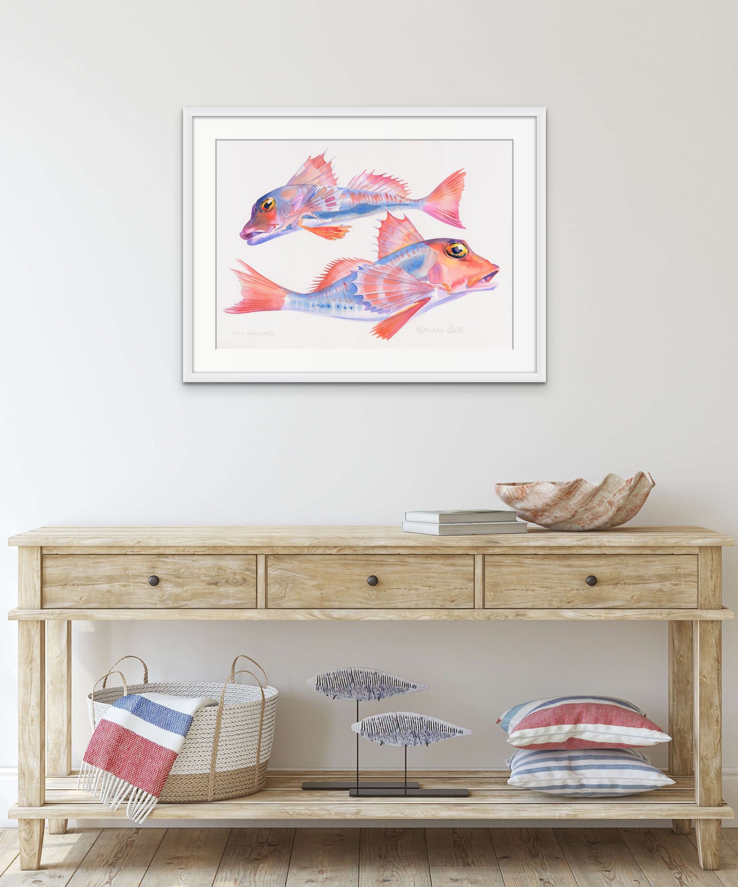 Red Gurnard - Giclée Watercolour Print