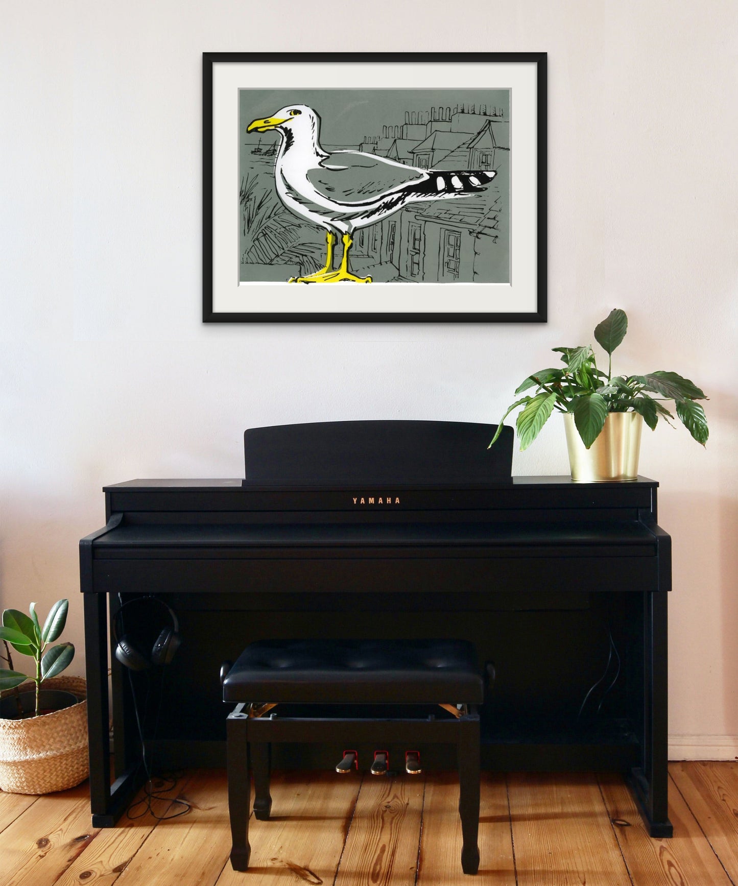 Seagull - Giclée Screen Print