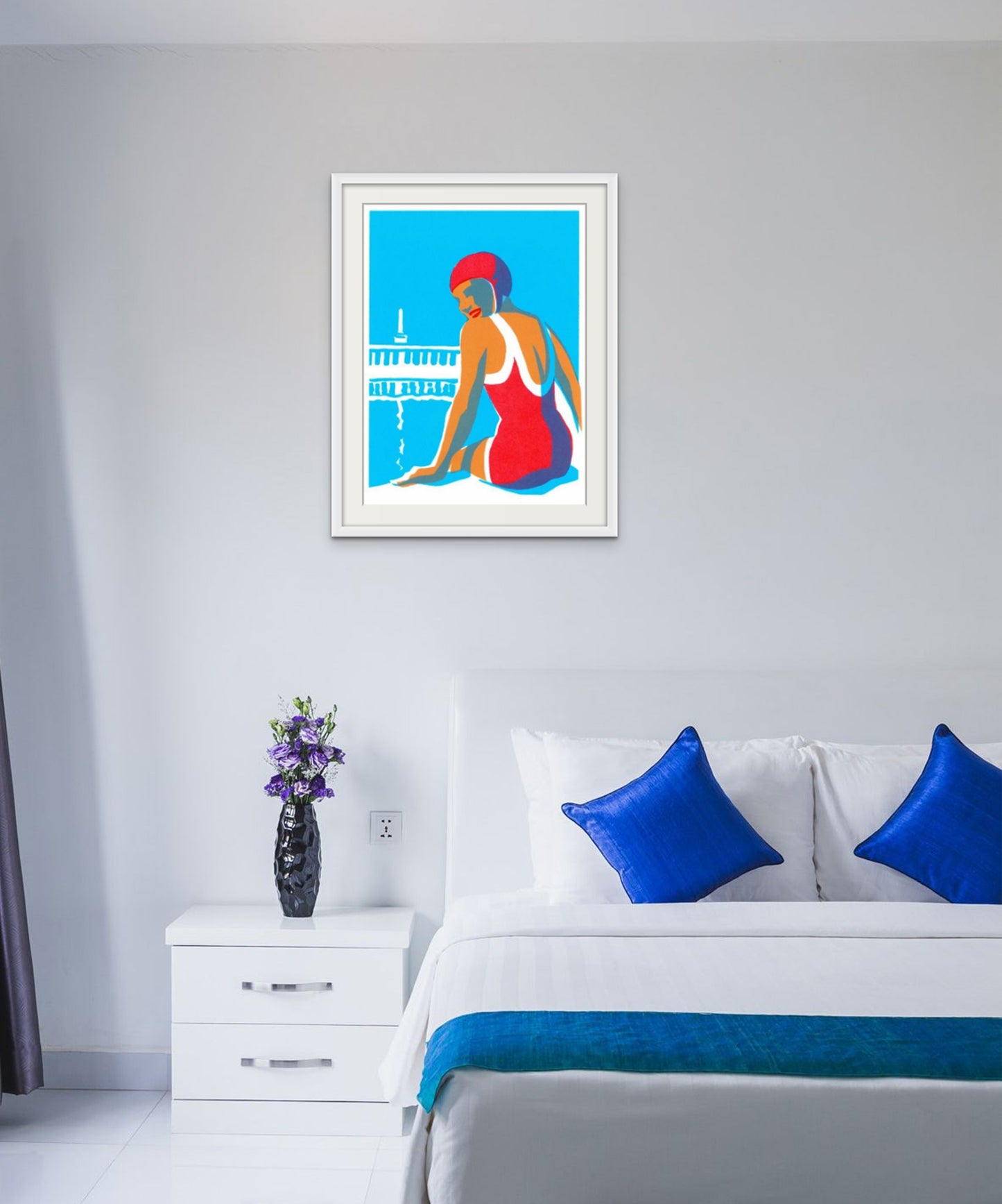 Lido Glamour 2 - Penzance - Giclée Screen Print
