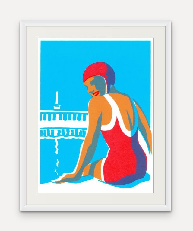 Lido Glamour 2 - Giclée Screen Print