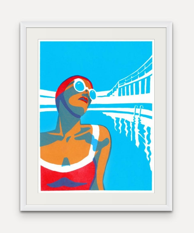 Lido Glamour 1 - Giclée Screen Print