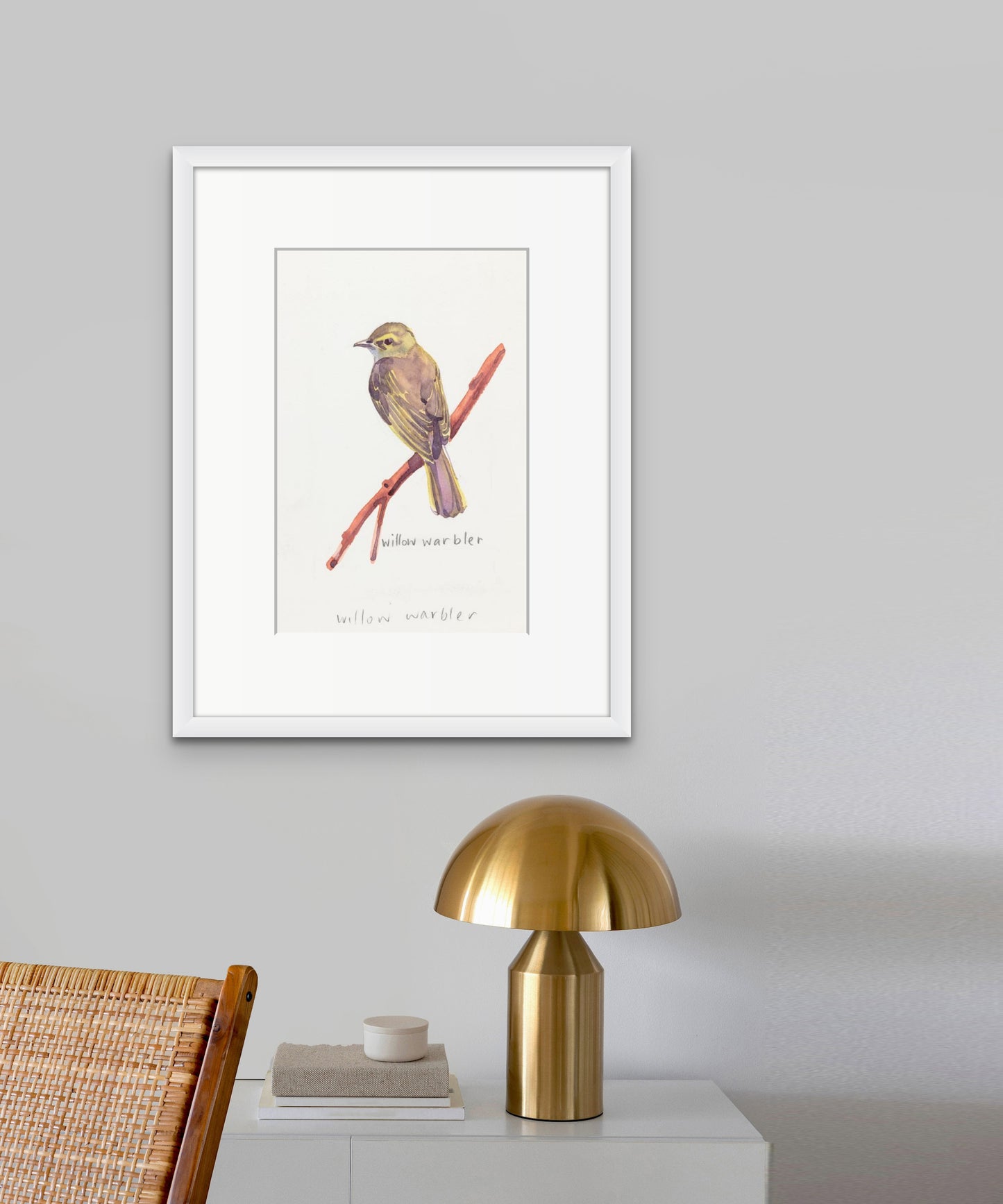 Willow Warbler - Giclée Watercolour Print
