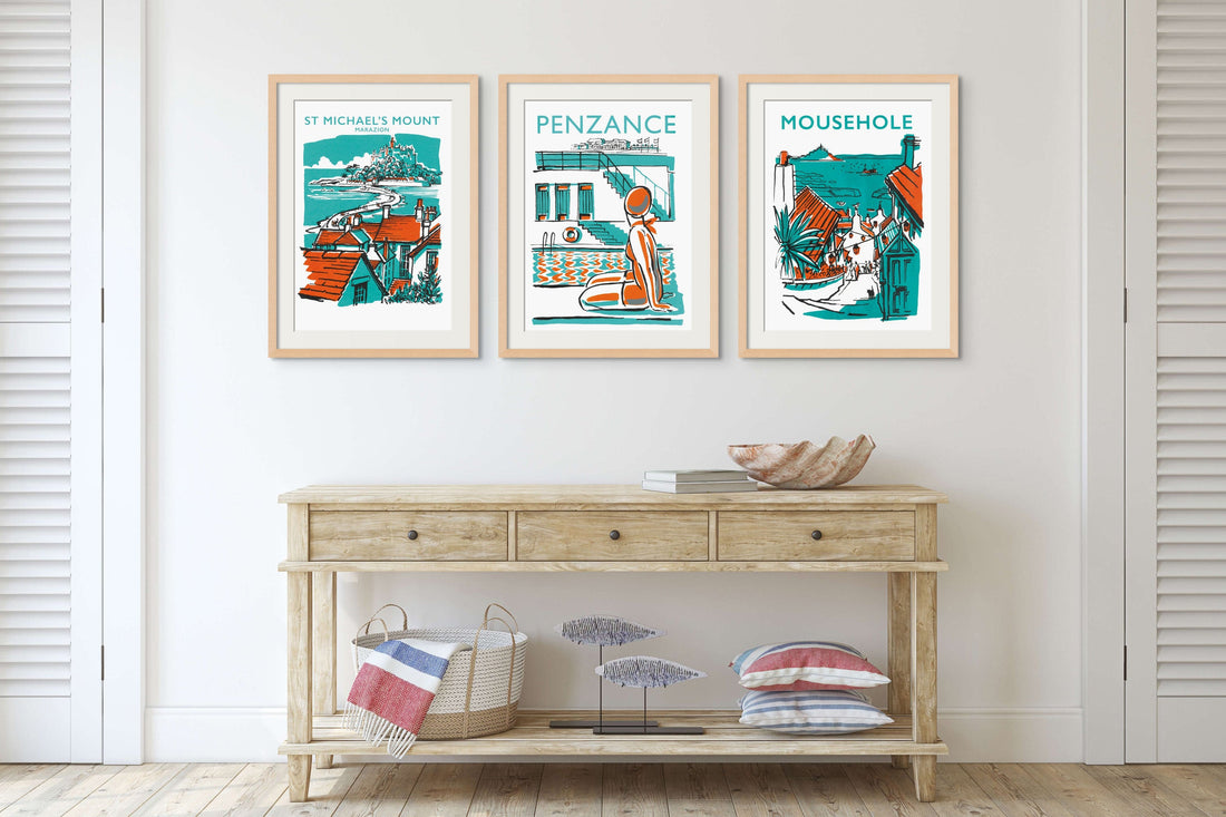 Cornish landscape prints: explore cornwall art prints & wall art