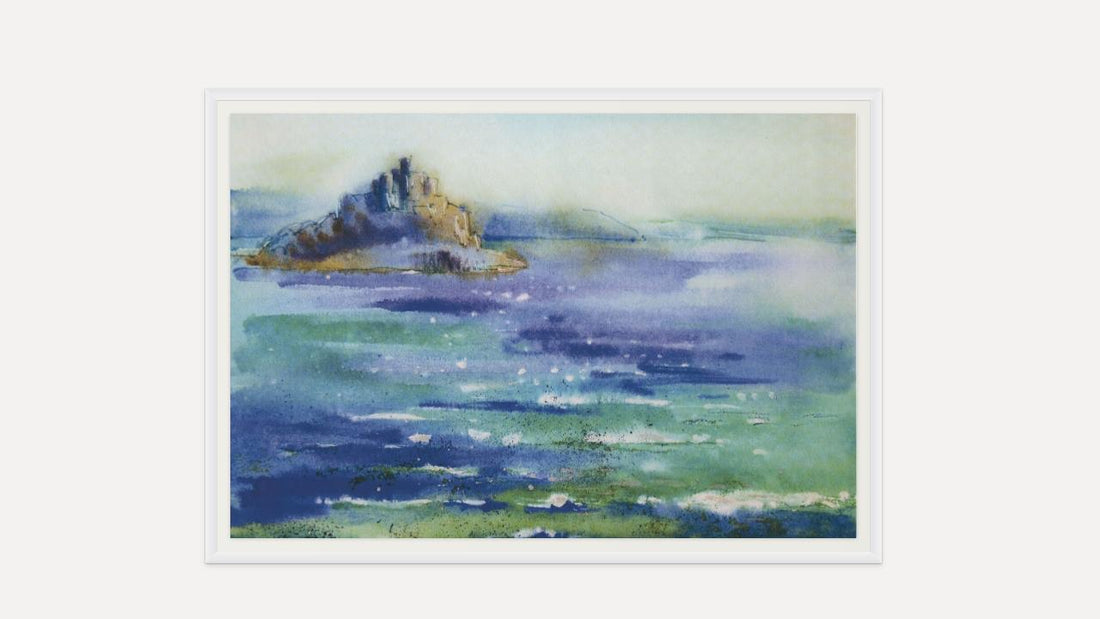 St Michael's Mount art prints: Cornwall's iconic mount art
