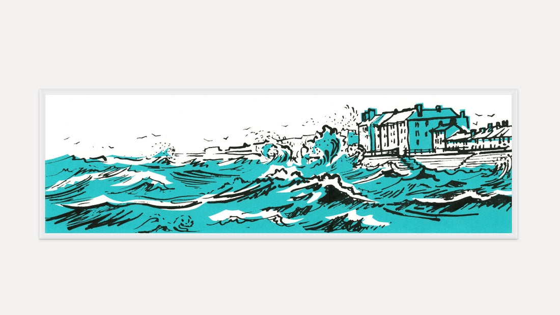 Hand painted Coastal Prints for your walls: beach artwork