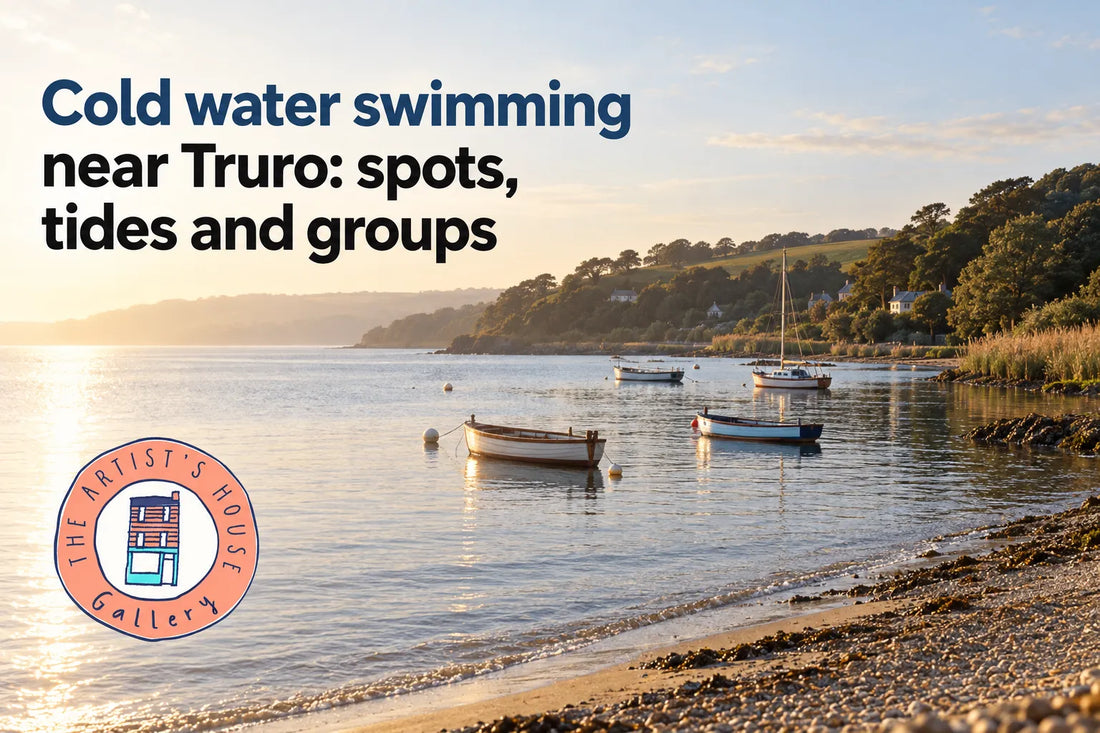 Cold water swimming near Truro: spots, tides and groups