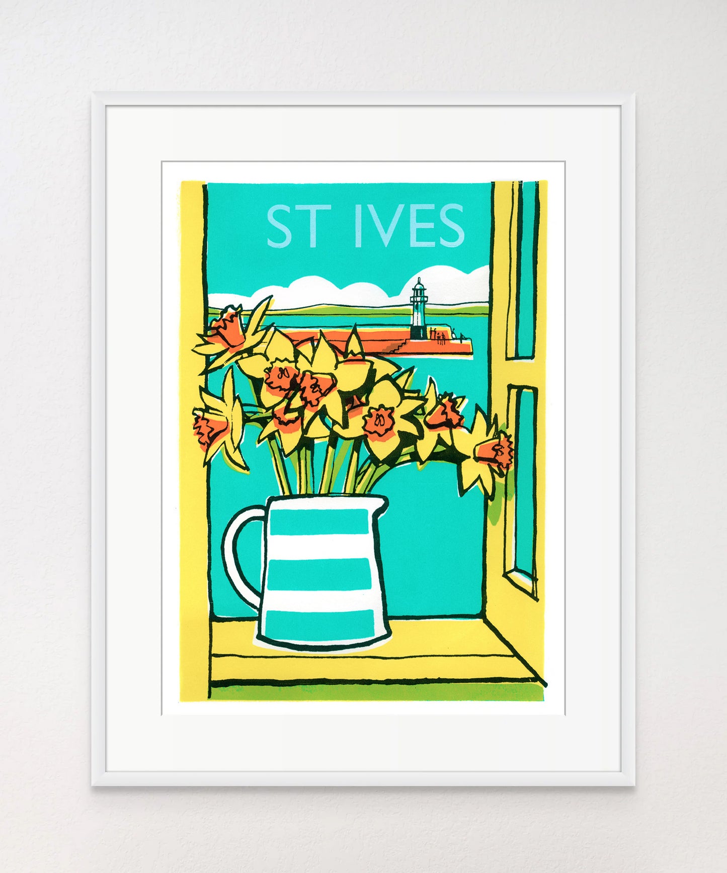 St. Ives Daffodils - Art Print