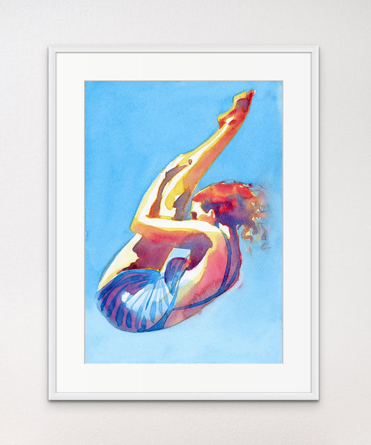 Fearless - Giclée Watercolour Print